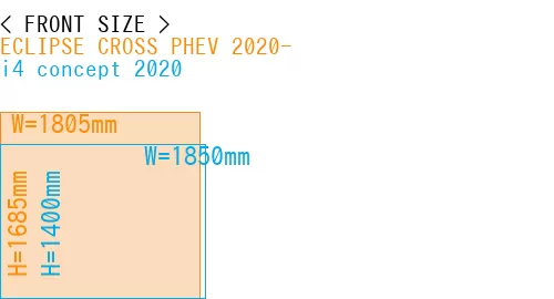 #ECLIPSE CROSS PHEV 2020- + i4 concept 2020